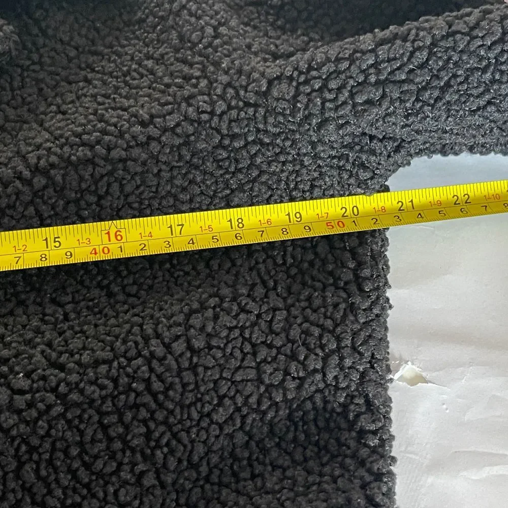 SANCTUARY | Crafted & Tailored Faux Fur‎ Jacket | Size M, women's black - Picture 8 of 12